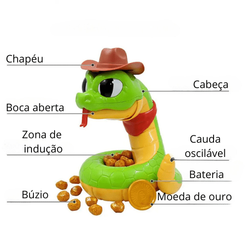 Brinquedo Cascavel Elétrico
