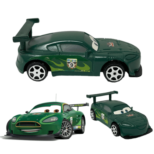 Kit 8 Carros Relampago Mcqueen